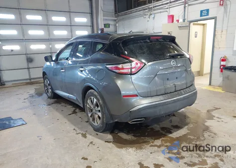 2015 Nissan Murano Platinum/S/Sl/Sv z USA, uszkodzony, nr VIN 5N1AZ2MH4FN278221